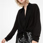 Tiger Sequined Tulle Cigarette Pants
