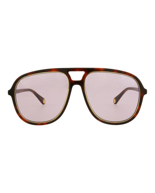 Aviator-Frame Acetate Sunglasses