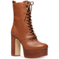 Women's Natasha Lace-Up Platform Booties
