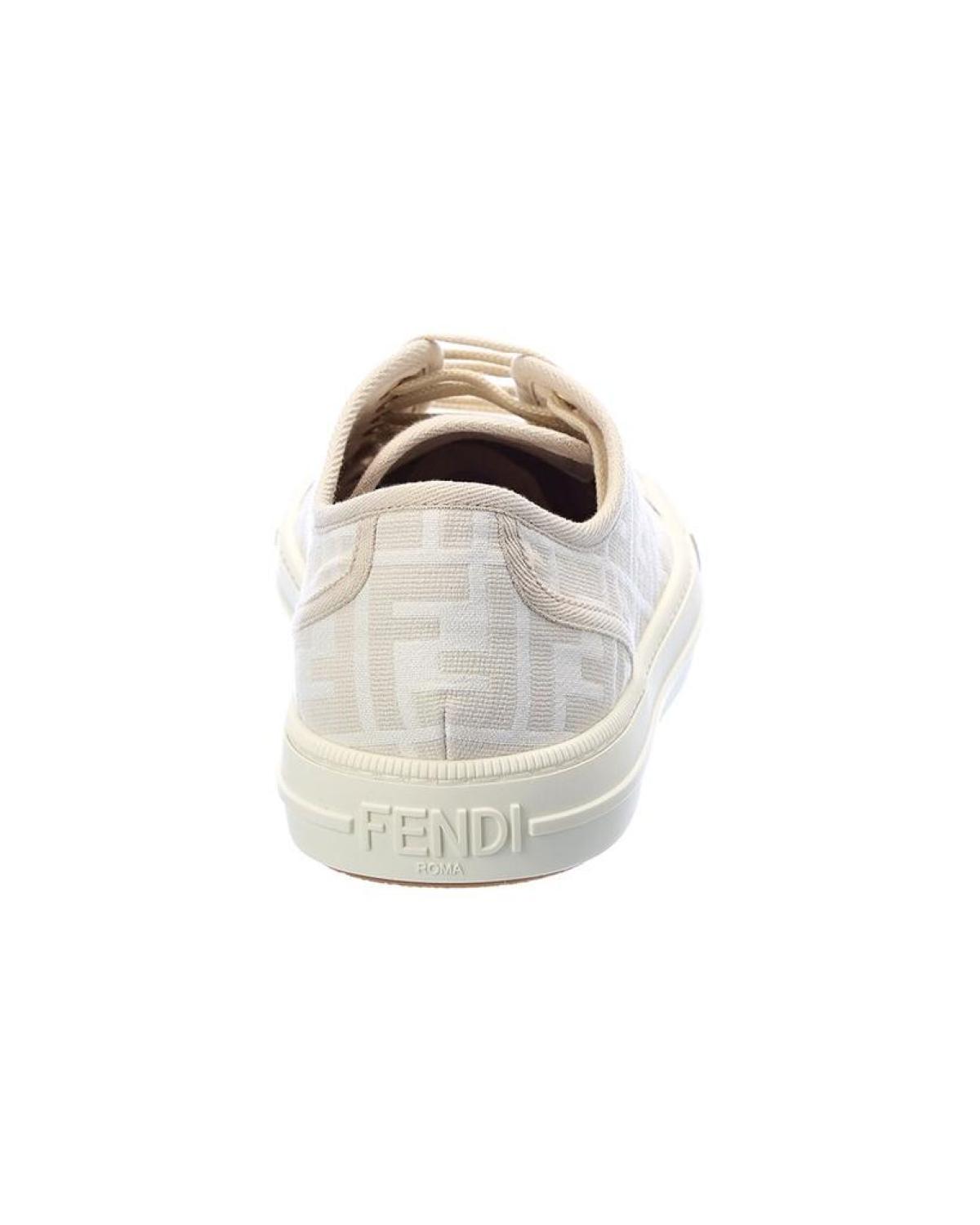 FENDI Domino FF Canvas Sneaker