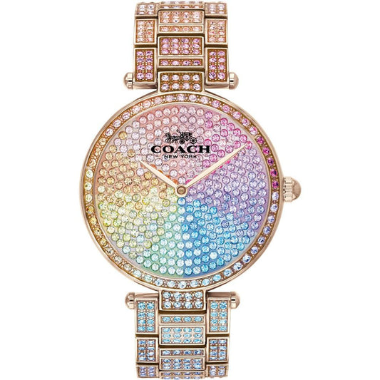 Women's Park Rainbow Pavé Bracelet Watch 34mm