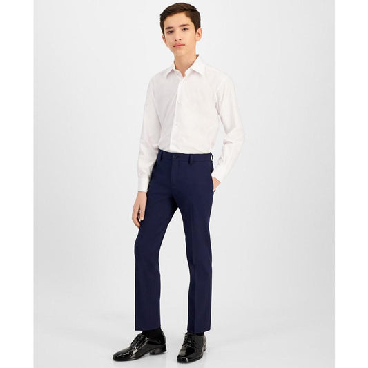 Big Boys Classic Fit Stretch Dress Shirt