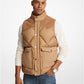 Corduroy and Quilted Nylon Vest