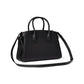 Knott Pebbled Leather Medium Zip Top Satchel