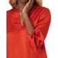 Solid Satin Tie Top