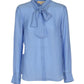 Michael Michael Kors Tie-Neck Buttoned Blouse