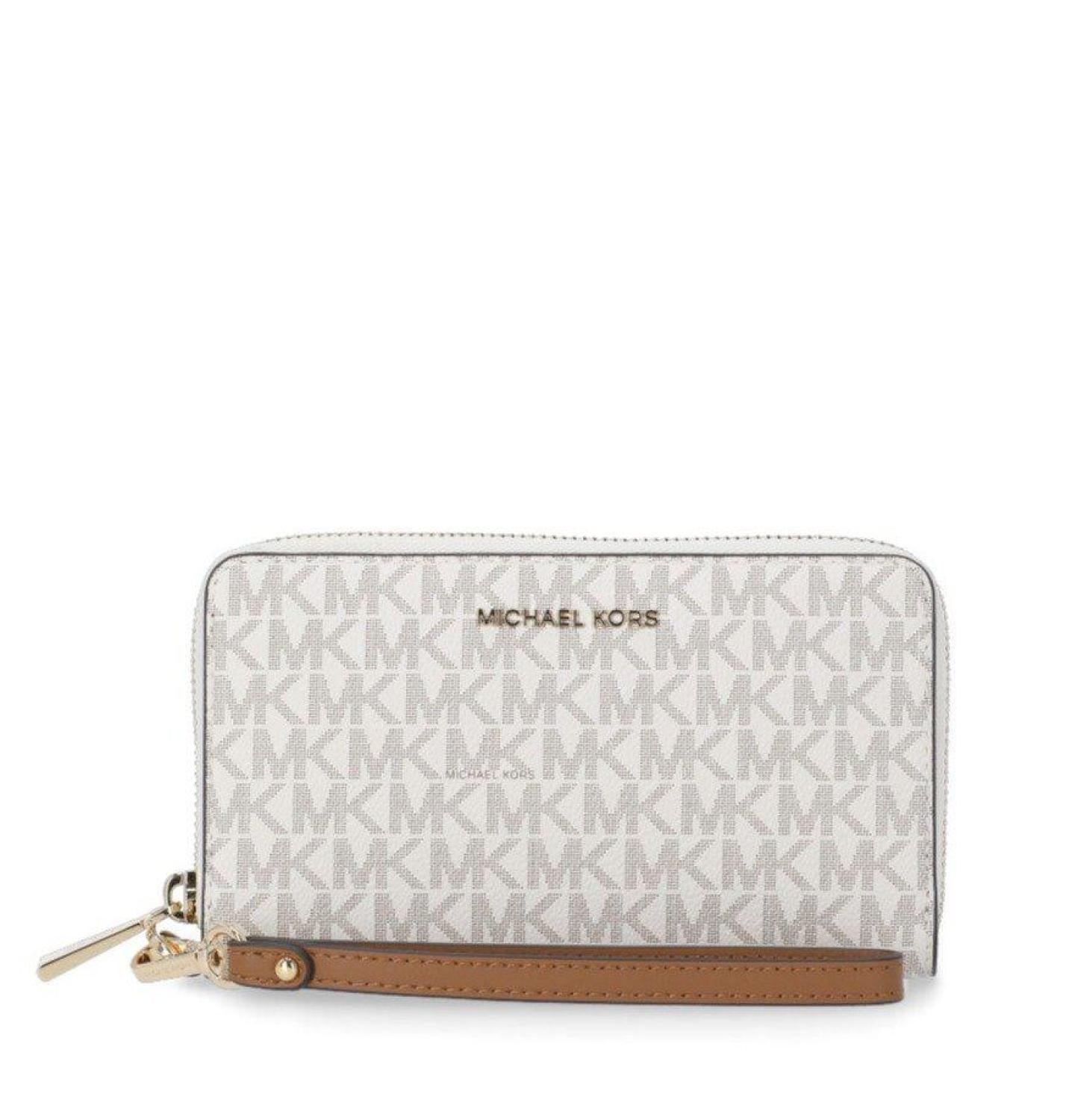 Michael Michael Kors Monogram-Print Zipped Wallet