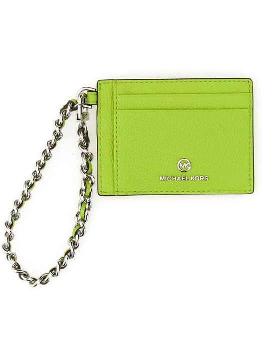 Michael Michael Kors Logo Plaque Card Holder