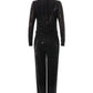 Michael Michael Kors Tied Neck All-Over Sequins Jumpsuit