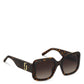 Marc Square Sunglasses, 53mm