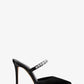 Jessa Embellished Leather Mule