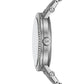 Women's Corey Three-Hand Silver-Tone Stainless Steel Watch 38mm