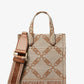 Gigi Extra-Small Empire Logo Jacquard Crossbody Bag