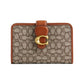 Mini Signature Jacquard Tabby Medium Wallet