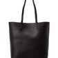 Saint Laurent North/South Medium Leather Shopper Tote