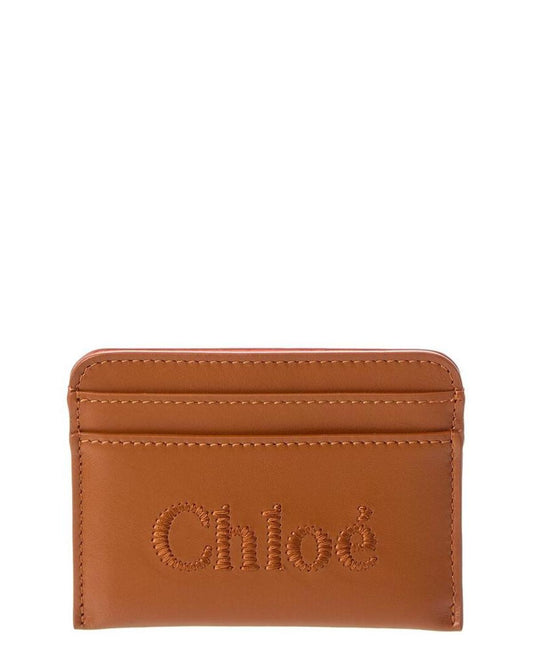 Chloé Sense Leather Card Holder