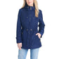 Women's Short Anorak with Hooded Bib Jacket