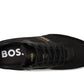 Saturn Low Profile Suede Trimmed Sneakers