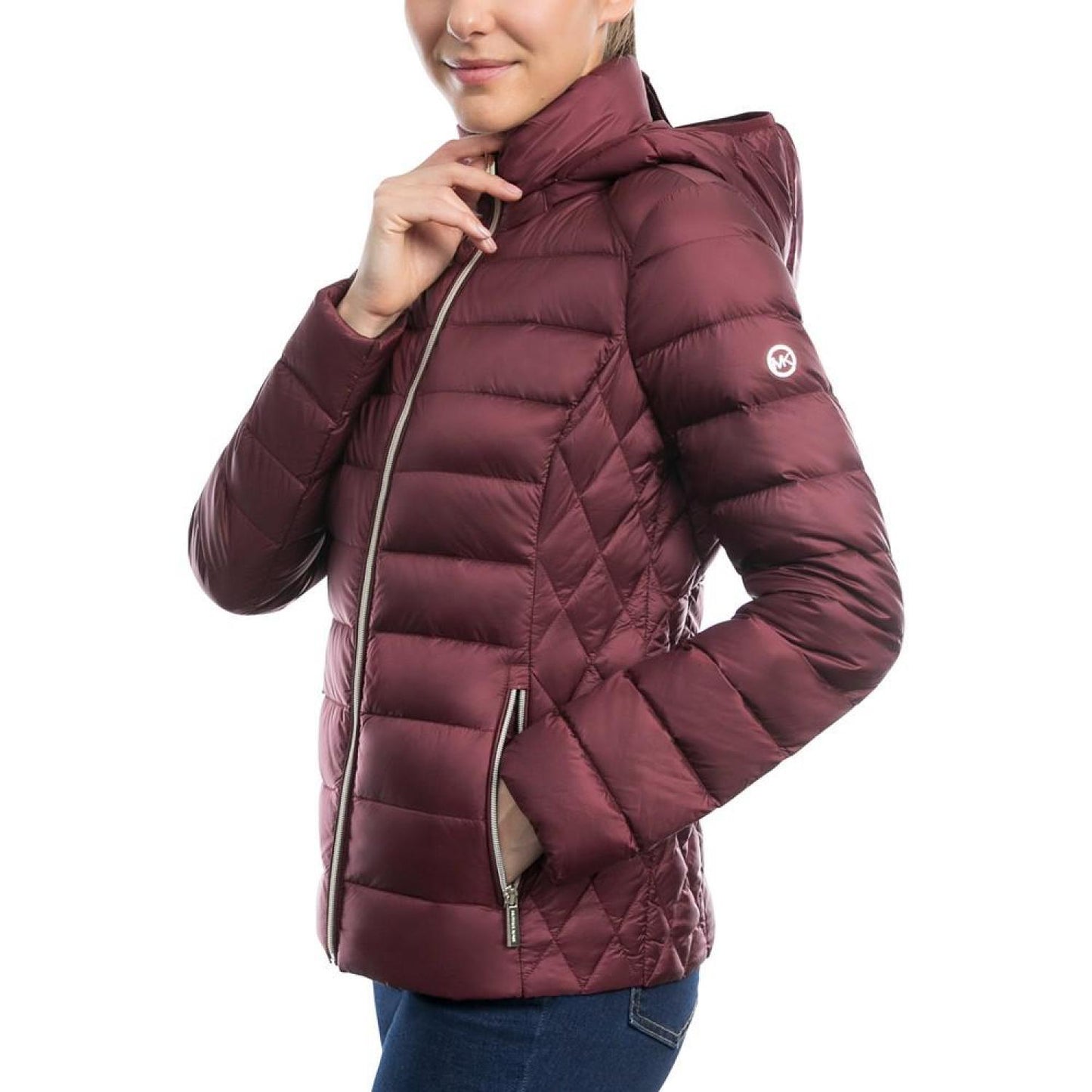 Women's Petite Hooded Packable Puffer Coat, Created for Macy's
