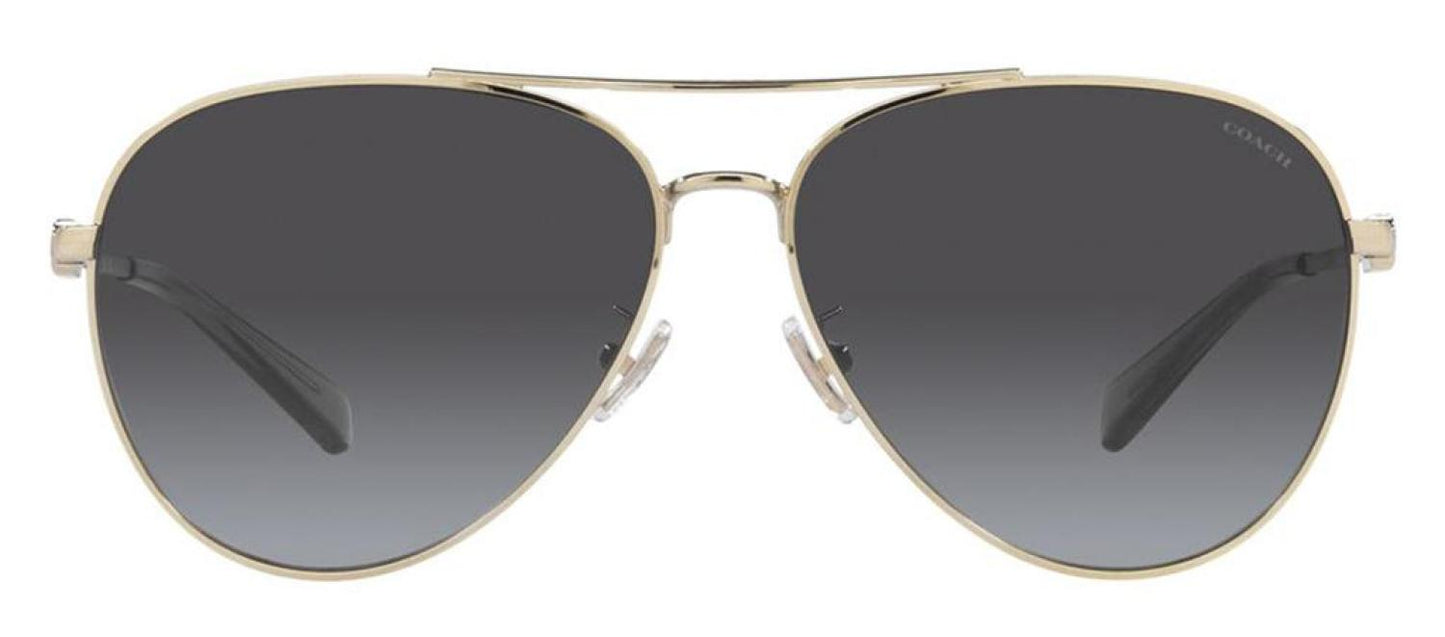 Coach 0HC7140 90058G Aviator Sunglasses