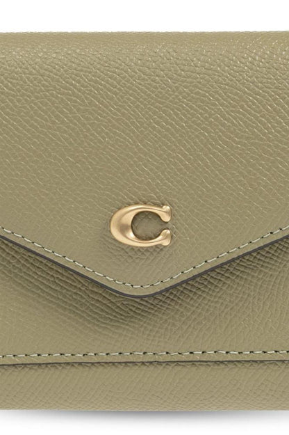 Coach Wyn Logo Plaque Small Wallet