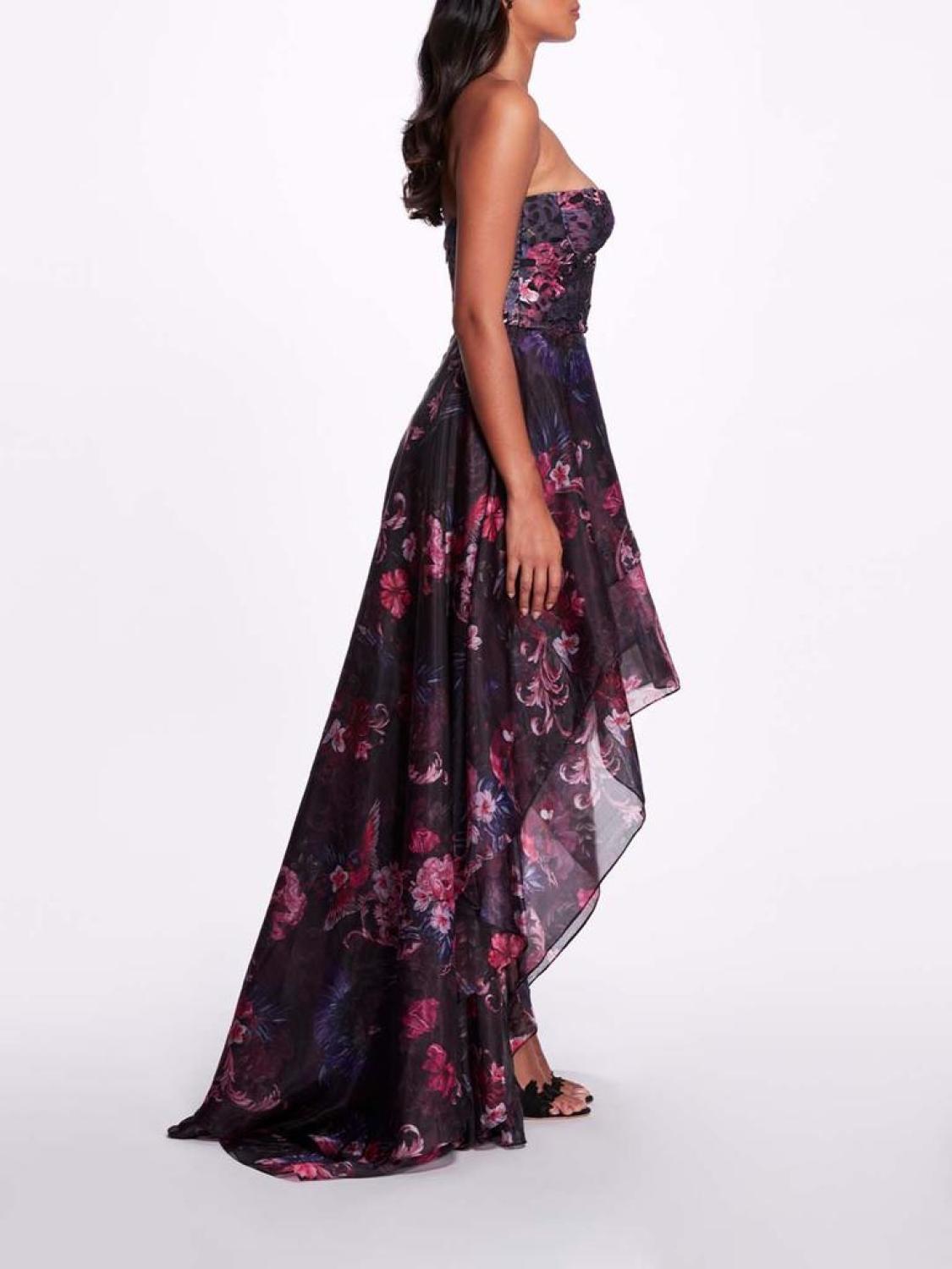 High-Low Sweetheart Gown