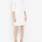 Stretch Bouclé-Crepe Shiftdress