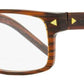 Dior Men's Homme Eyeglasses Black Tie 107 AXD Striated Brown 52mm