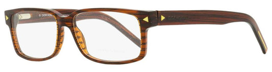 Dior Men's Homme Eyeglasses Black Tie 107 AXD Striated Brown 52mm