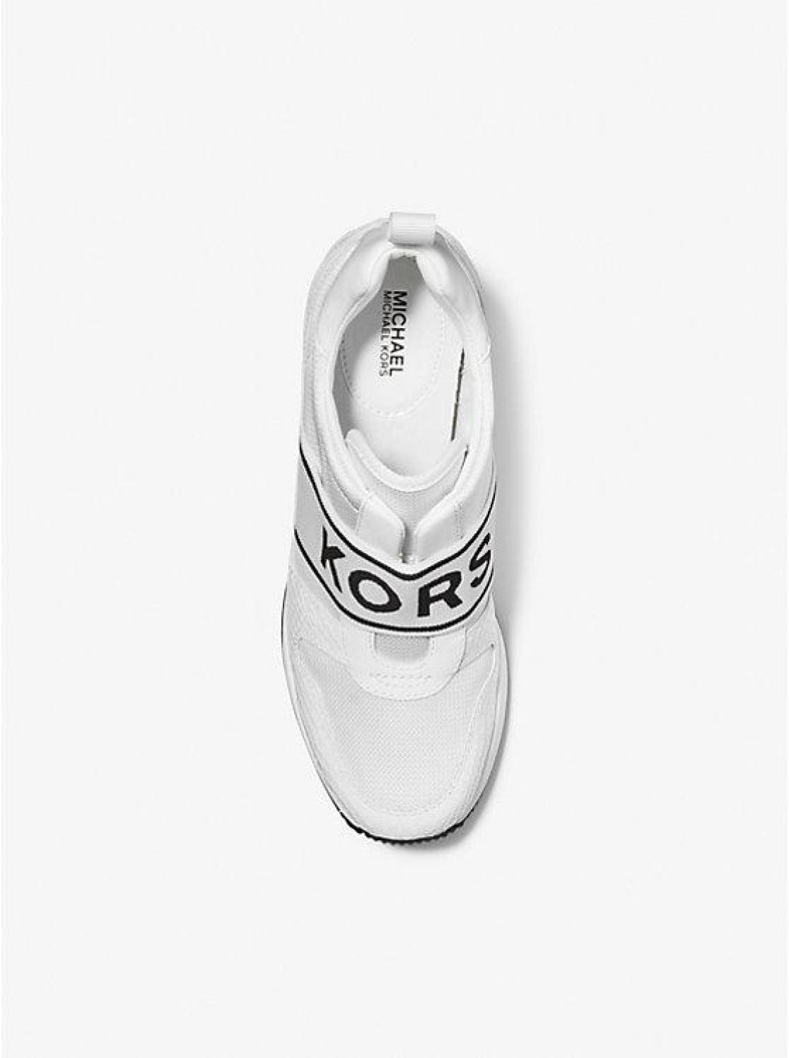 Maven Mixed-Media Slip-On Trainer