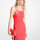 Ribbed Stretch Knit Tank Dress