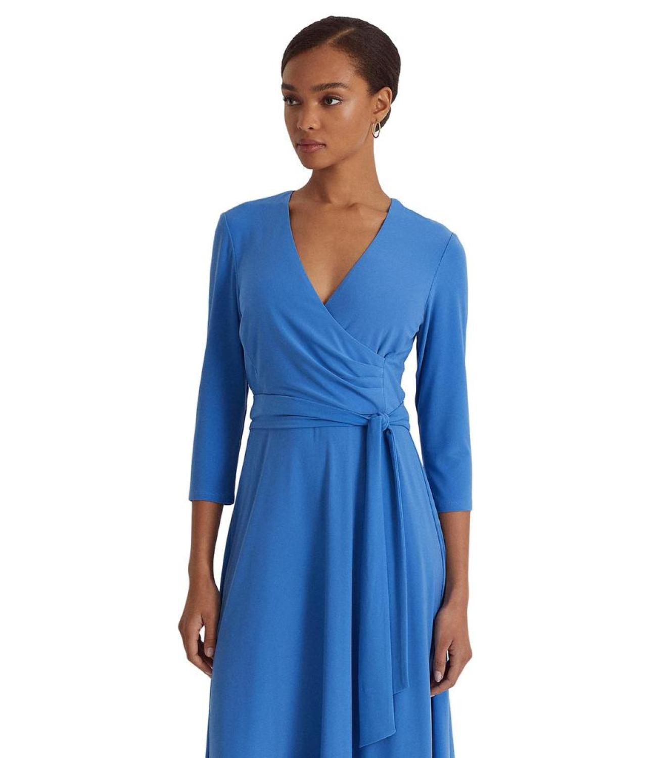 Jersey-Matte Midi Dress