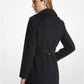 Wool Blend Belted Coat