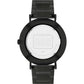 Men's Charles Black Stainless Steel Bracelet Watch 41mm