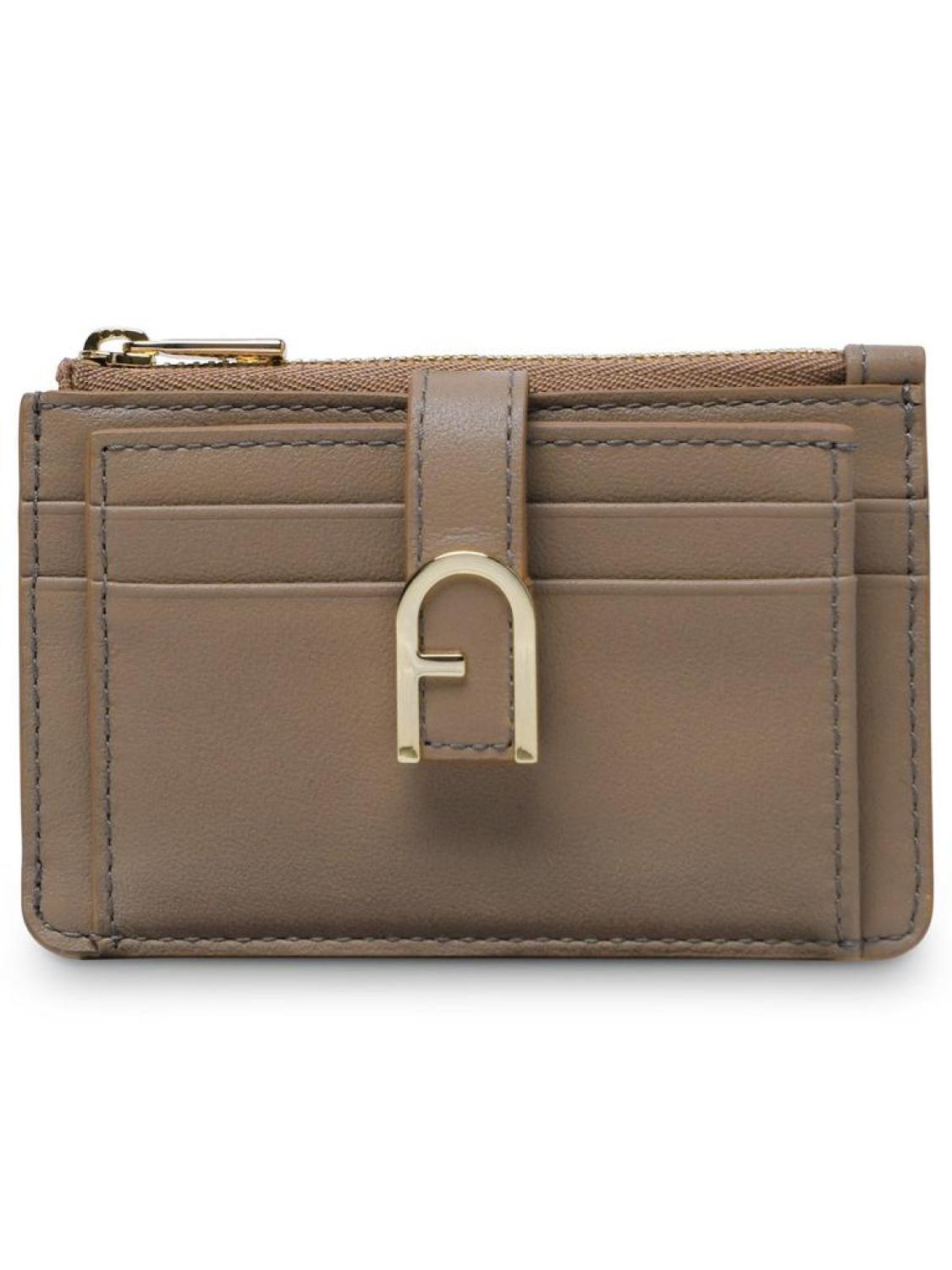 Furla Flow Logo Plaque Card Case