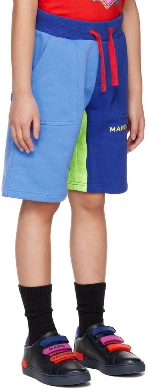 Kids Blue Four-Pocket Shorts