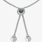 Sterling Silver Tennis Slider Bracelet