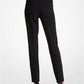 Samantha Stretch Pebble Crepe High-waisted Cigarette Pants