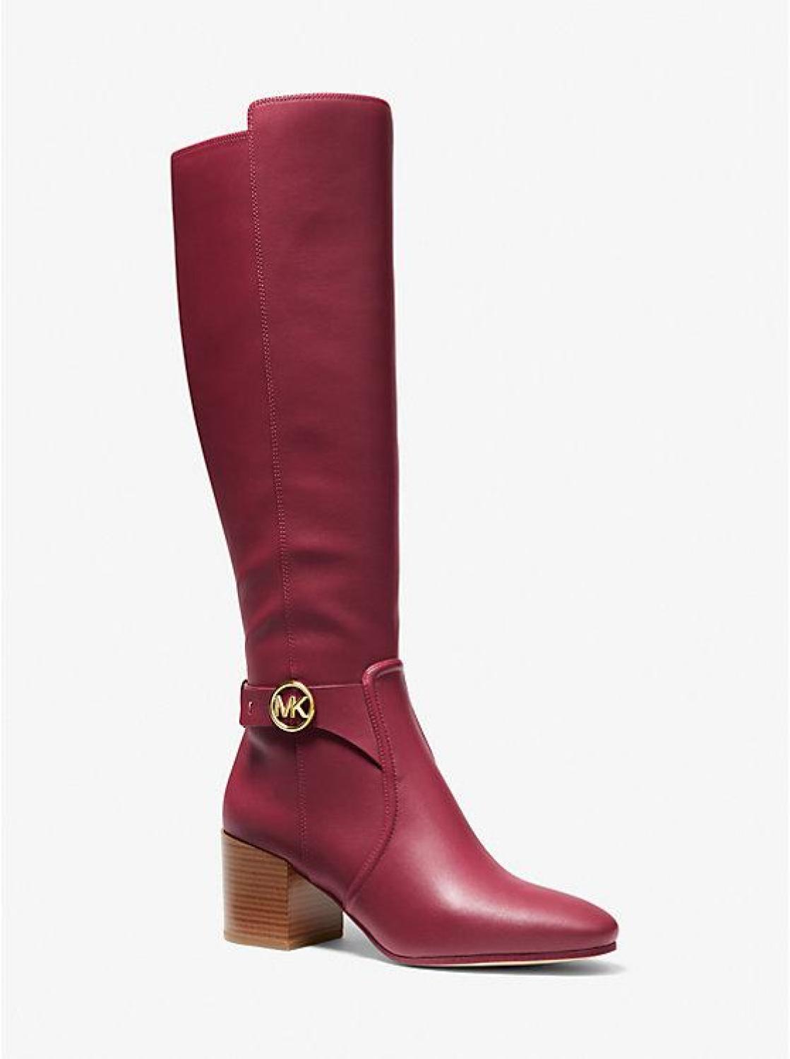 Carmen Faux Leather Riding Boot