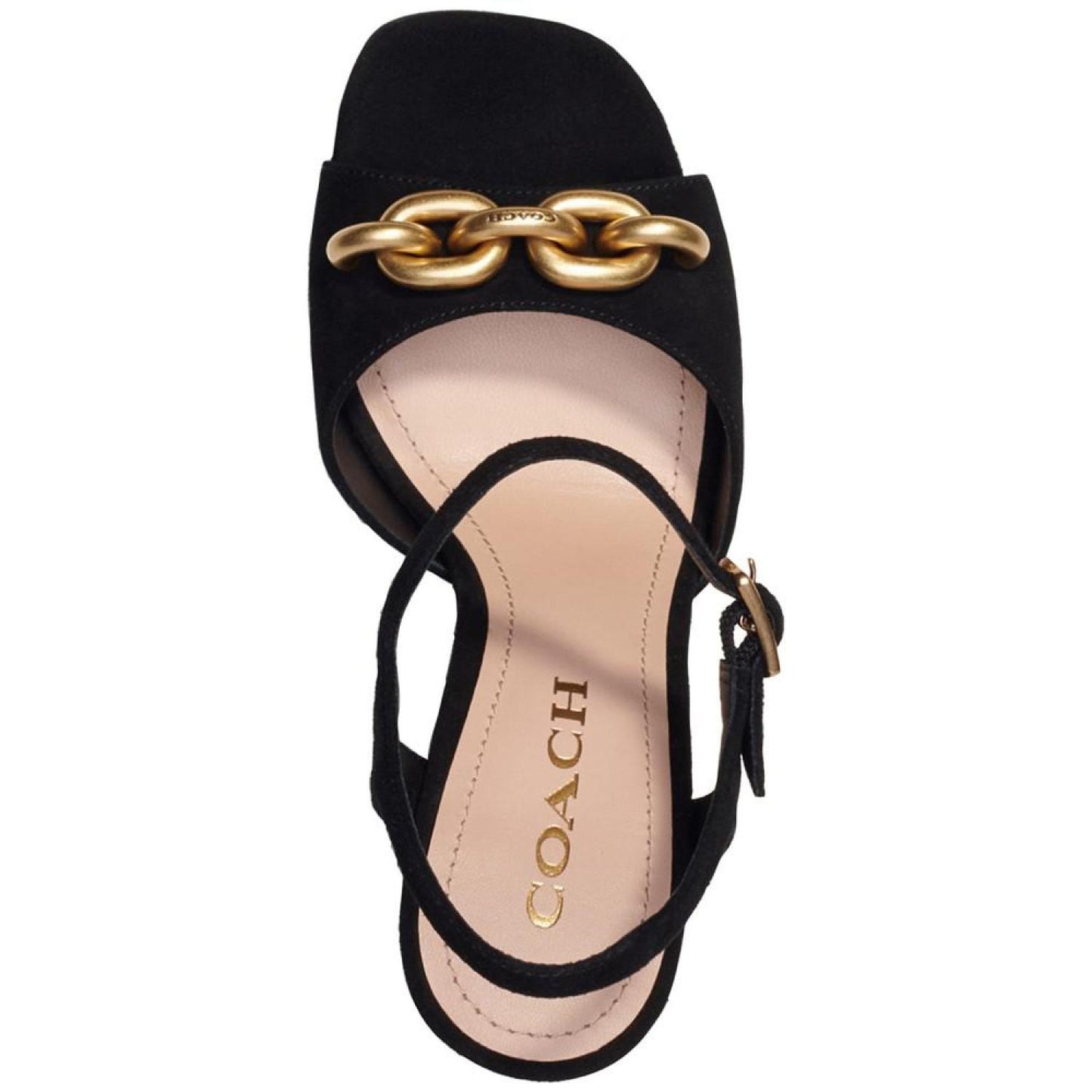 Women's Nicolette Chain-Trimmed Platform Sandals
