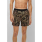 BOSS & NBA quick-drying swim shorts in camouflage-print recycled fabric