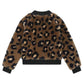 Michael Kors Kids Animal Printed Zipped Bomber Jacket
