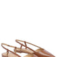 Michael Michael Kors Logo Plaque Pointed-Toe Flat Shoes