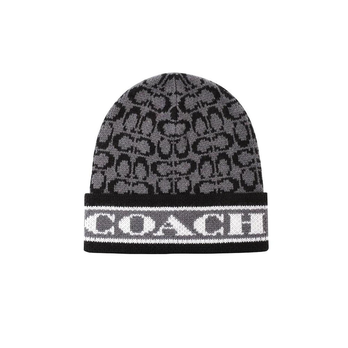 Women's Signature Logo Soft Rib Knit Cuff Beanie