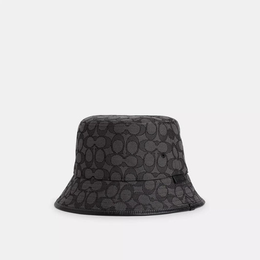 Coach Outlet Signature Denim Bucket Hat