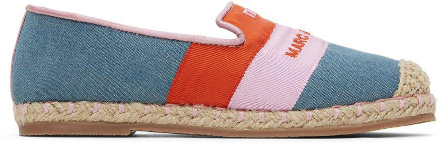 Kids Blue Denim Espadrilles