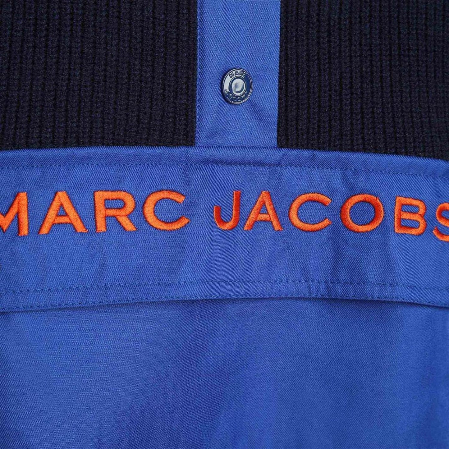 The Marc Jacobs Kids Logo Embroidered Knitted Top