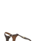 Michael Michael Kors Logo Plaque T-Bar Strap Sandals