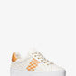 Poppy Logo Embossed Stripe Sneaker