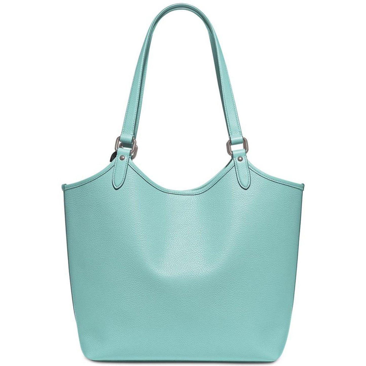 Pebble Leather Day Tote with Removable Pouch